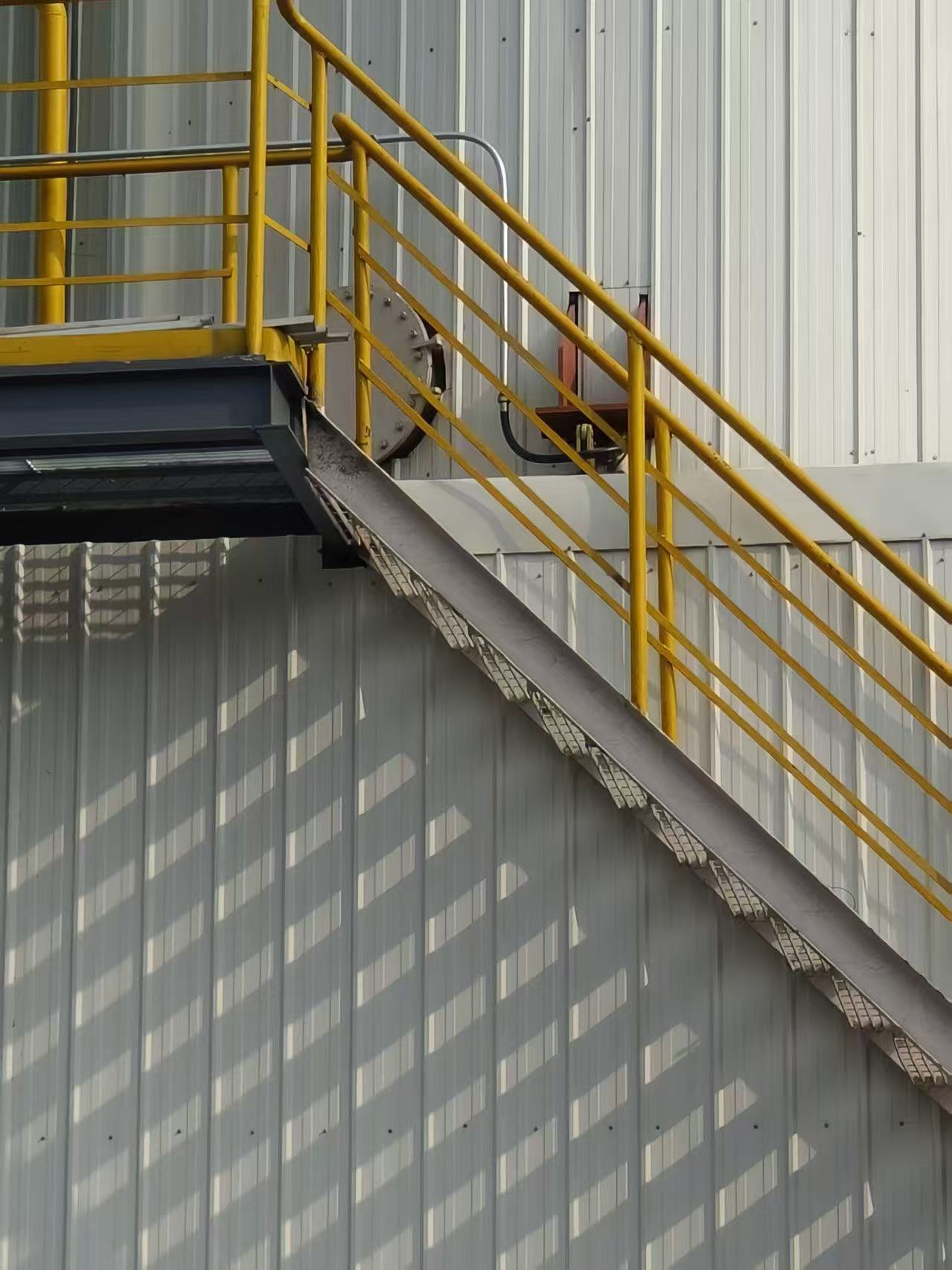 气力输送大量程称重安装案例